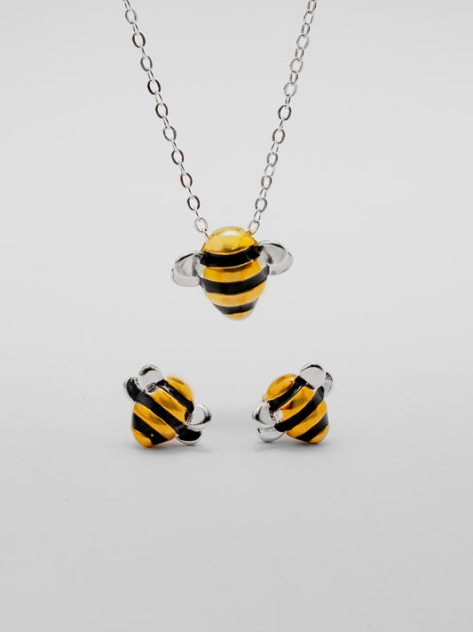 Combo collar + aretes