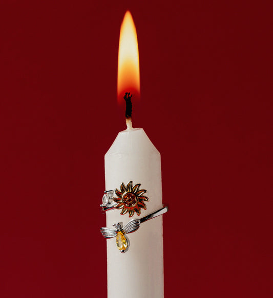 Anillo Adopta una Abeja Anti-Estrés 🐝