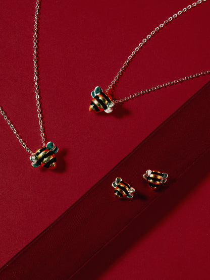 Combo collar + aretes