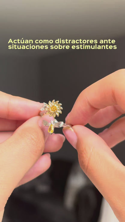 Anillo Adopta una Abeja Anti-Estrés 🐝